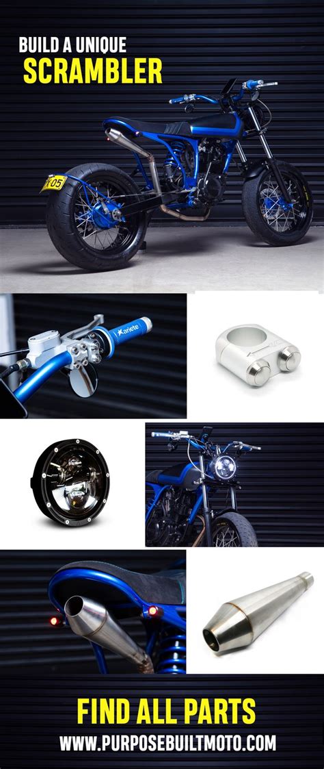 purpose built motorcycle parts